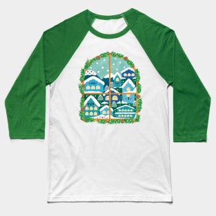 Winter Window Baseball T-Shirt